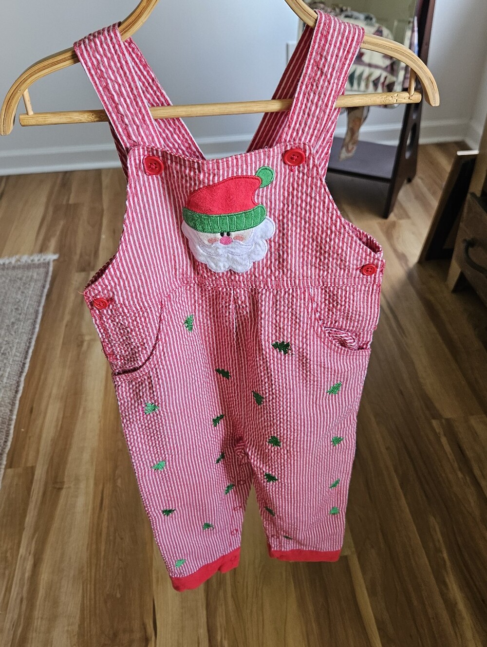 Vintage Christmas Overalls